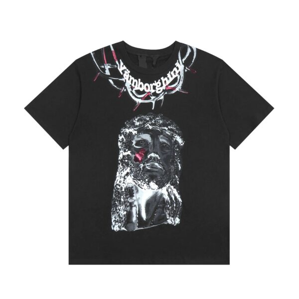 T-shirt Vlone Yams Day Jesus Piece Black - Image 1