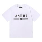 T-shirt Amiri Bar Logo White