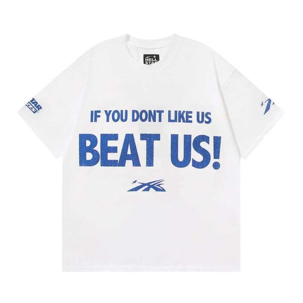 T-shirt Hellstar Hellstar Beat Us! White - Image 1