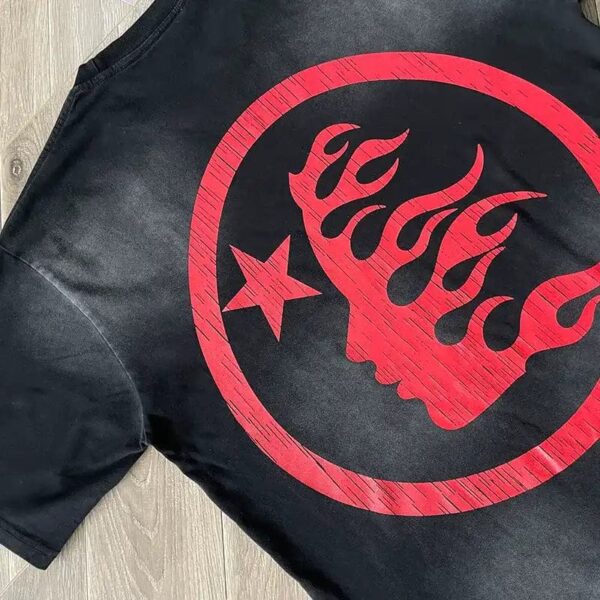 T-shirt Hellstar Hellstar Beat Us! Black - Image 6