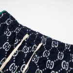 Shorts Gucci Monogram Stripe Navy GC056 - Image 5