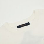 T-shirt Louis Vuitton Cracked Monogram Ivory LV013 - Image 5
