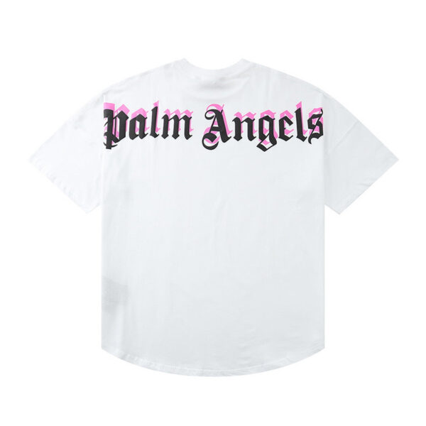 T-shirt Palm Angels Double Logo Oversized - Image 1
