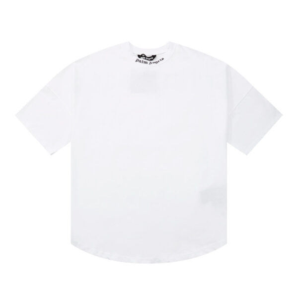 T-shirt Palm Angels Double Logo Oversized - Image 2