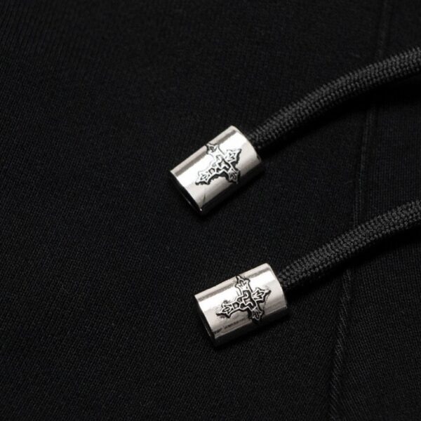 Shorts Chrome Hearts Black Cross Patch CH031 - Image 6