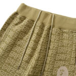 Shorts BAPE All Over Print Khaki BP022 - Image 4