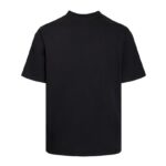 T-shirt Prada Milano Triangle Logo Black PD020 - Image 2