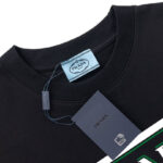T-shirt Prada Milano Triangle Logo Black PD020 - Image 9