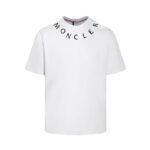 T-shirt Moncler White Logo Crewneck MCL028