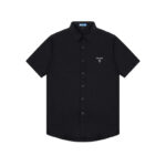 Shirt Prada Logo Short Sleeve Black PD002