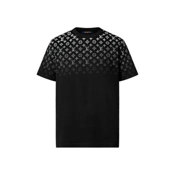 T-shirt Louis Vuitton Gradient Cotton Black - Image 1