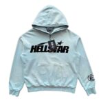 Hoodie Hellstar Sky Blue