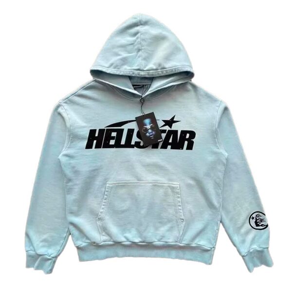 Hoodie Hellstar Sky Blue - Image 1