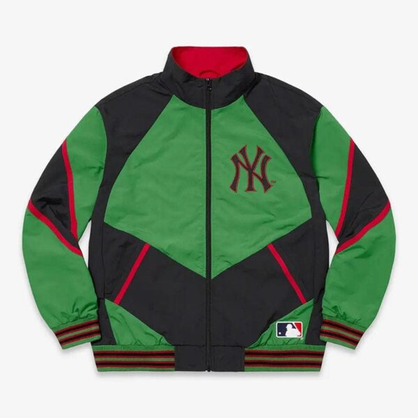 Jacket Supreme x New York Yankees Green - Image 1