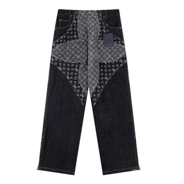 Jeans Louis Vuitton Monogram Flower Denim - Image 1