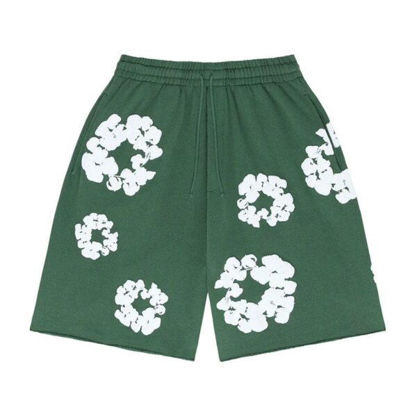 Shorts Denim Tears The Cotton Wreath Green - Image 1