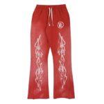 Hellstar Red Flare Sweatpants