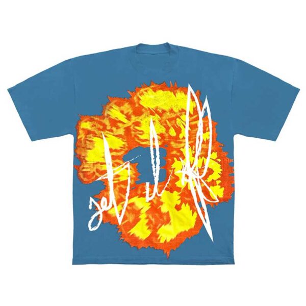 T-shirt Denim Tears x Offset Set It Off #1 Blue - Image 1
