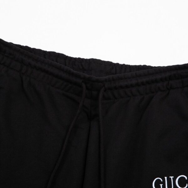 Shorts Gucci Stripe Logo Black GC055 - Image 5