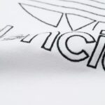 T-shirt Balenciaga x Adidas Trefoil Logo White BL004 - Image 5