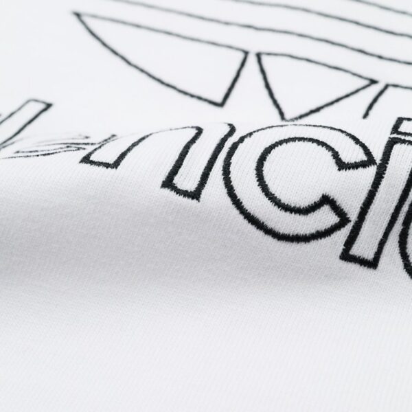 T-shirt Balenciaga x Adidas Trefoil Logo White BL004 - Image 5