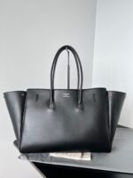 Bel Air Medium Carry All Bag aus glattem Kalbsleder in Schwarz 30 cm - Image 3