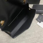 Kate Wendetasche aus Veloursleder und Glattleder Schwarz 28,5 cm - Image 5