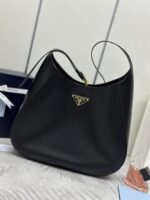 Gro?e Schultertasche Schwarz 40 cm - Image 2