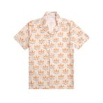 Shirt Gucci x Adidas Trefoil Beige Short Sleeve GC028