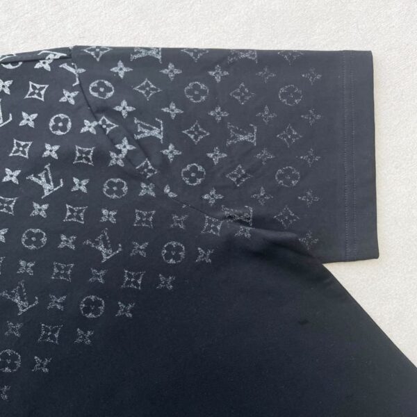 T-shirt Louis Vuitton Gradient Cotton Black - Image 6