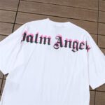 T-shirt Palm Angels Double Logo Oversized - Image 5