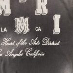 T-shirt Amiri Vintage Collegiate Black - Image 8