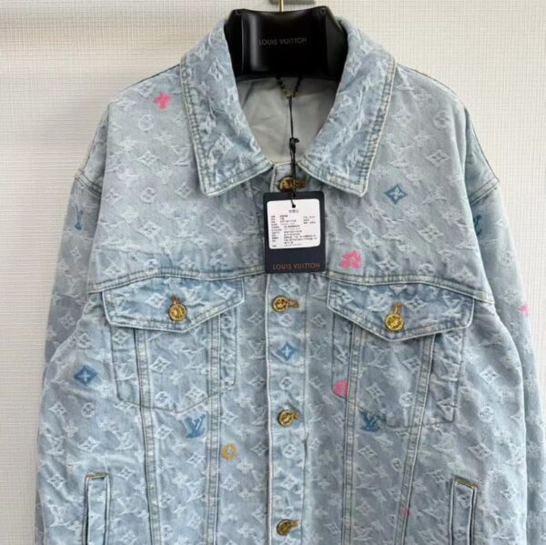 Jacket Louis Vuitton by Tyler, the Creator Monogram Denim - Image 4