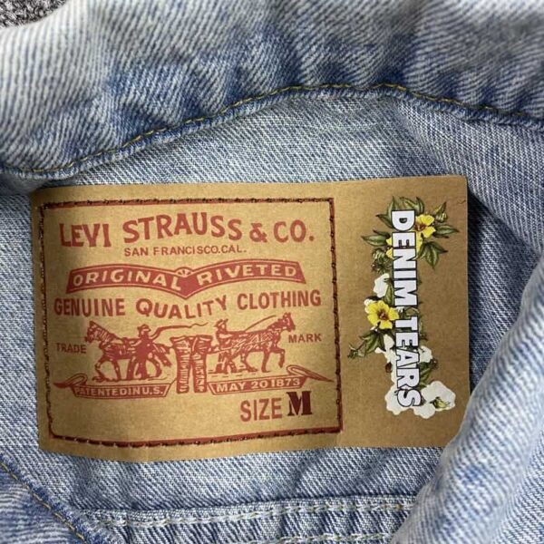 Jacket Denim Tears x Levi's Blue - Image 9