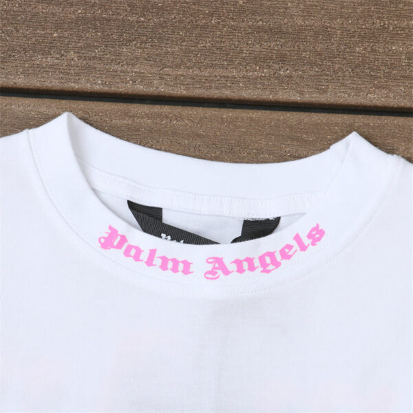 T-shirt Palm Angels Double Logo Oversized - Image 7
