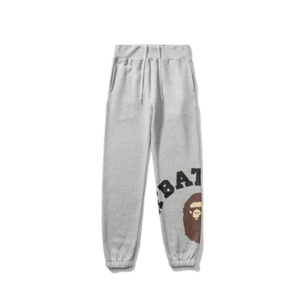 Sweatpants BAPE Ape Head Grey BP41 - Image 1
