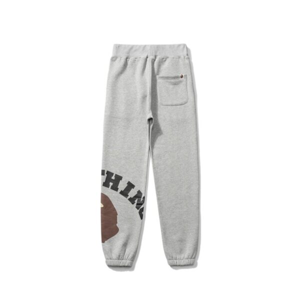 Sweatpants BAPE Ape Head Grey BP41 - Image 2