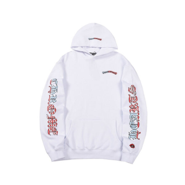 Hoodie Chrome Hearts Multicolor Logo Sleeves CH074 - Image 2