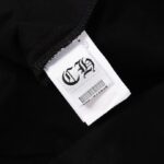 T-shirt Chrome Hearts Floral Graphic Black CH053 - Image 10