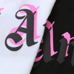 T-shirt Palm Angels Double Logo Oversized - Image 9
