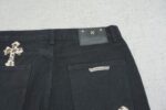 Jeans Chrome Hearts Green & Leopard Cross - Image 9
