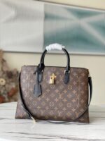 Monogram Canvas Flower Tote 35 - Image 2