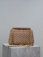 wildleder Karamell mit Goldschnalle 24 cm - Image 6