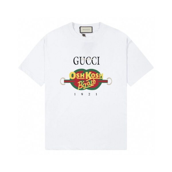 T-shirt Gucci OshKosh White GC067 - Image 1