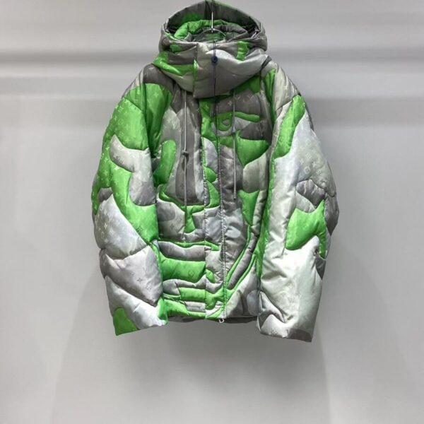 Jacket Louis Vuitton Patchworked Portrait Puffer - Image 2