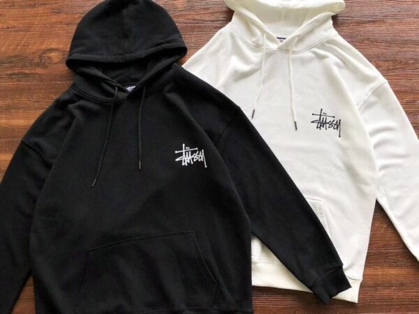 Hoodie Stussy Logo Basic - Image 4