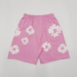Shorts Denim Tears The Cotton Wreath Pink - Image 3