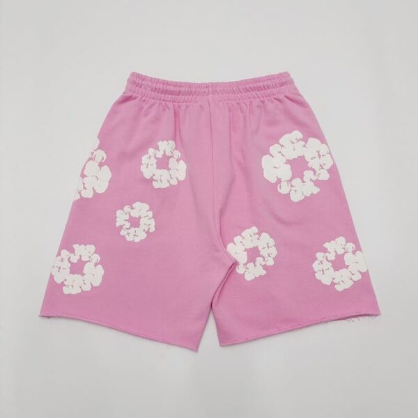 Shorts Denim Tears The Cotton Wreath Pink - Image 3