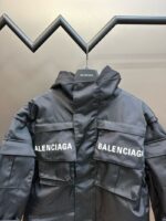 Jacket Balenciaga Oversized Parka In Technical - Image 4