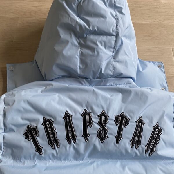 Jacket Puffer Trapstar Detachable Ice Blue - Image 10
